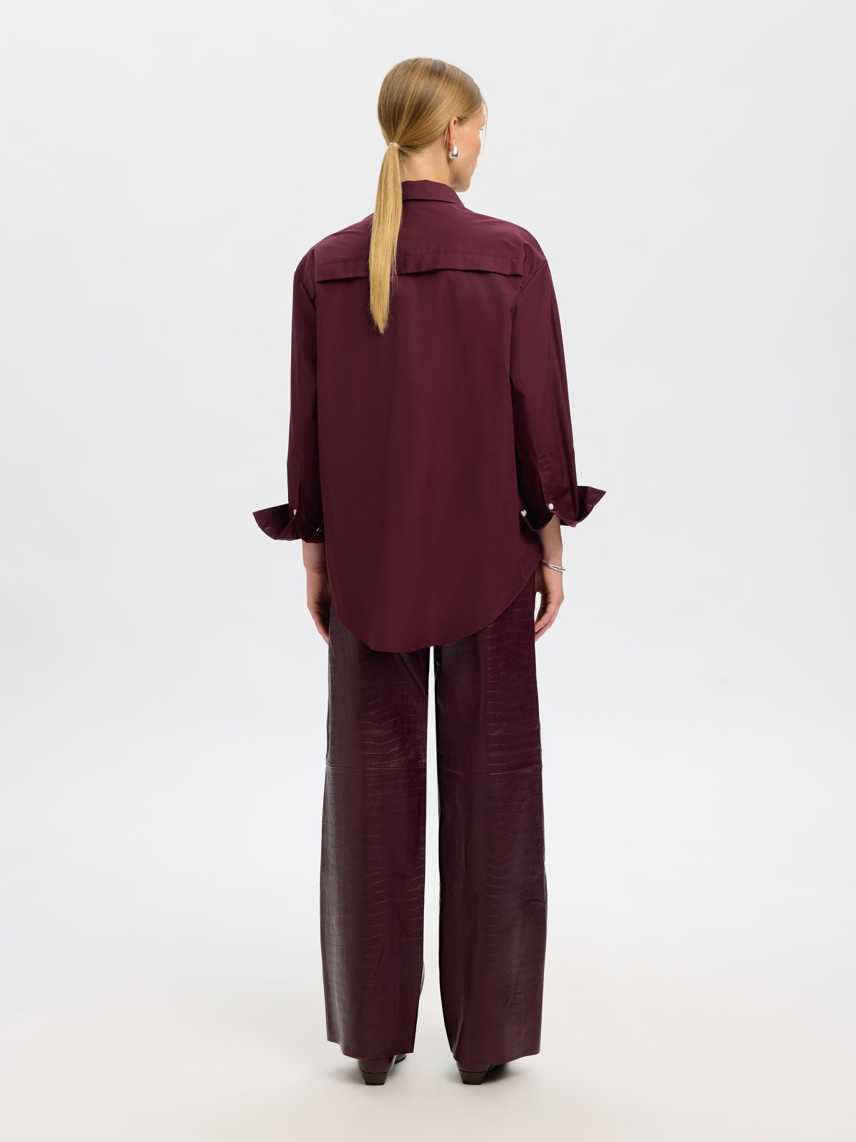CAMICIA A MANICHE LUNGHE, Fig, highres