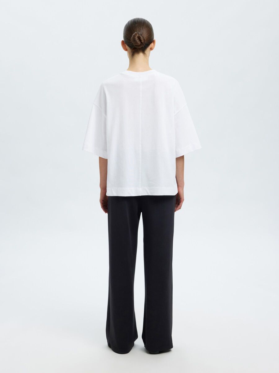 Selected RELAXED FIT TROUSERS, Black, highres - 16100095_Black_004.jpg