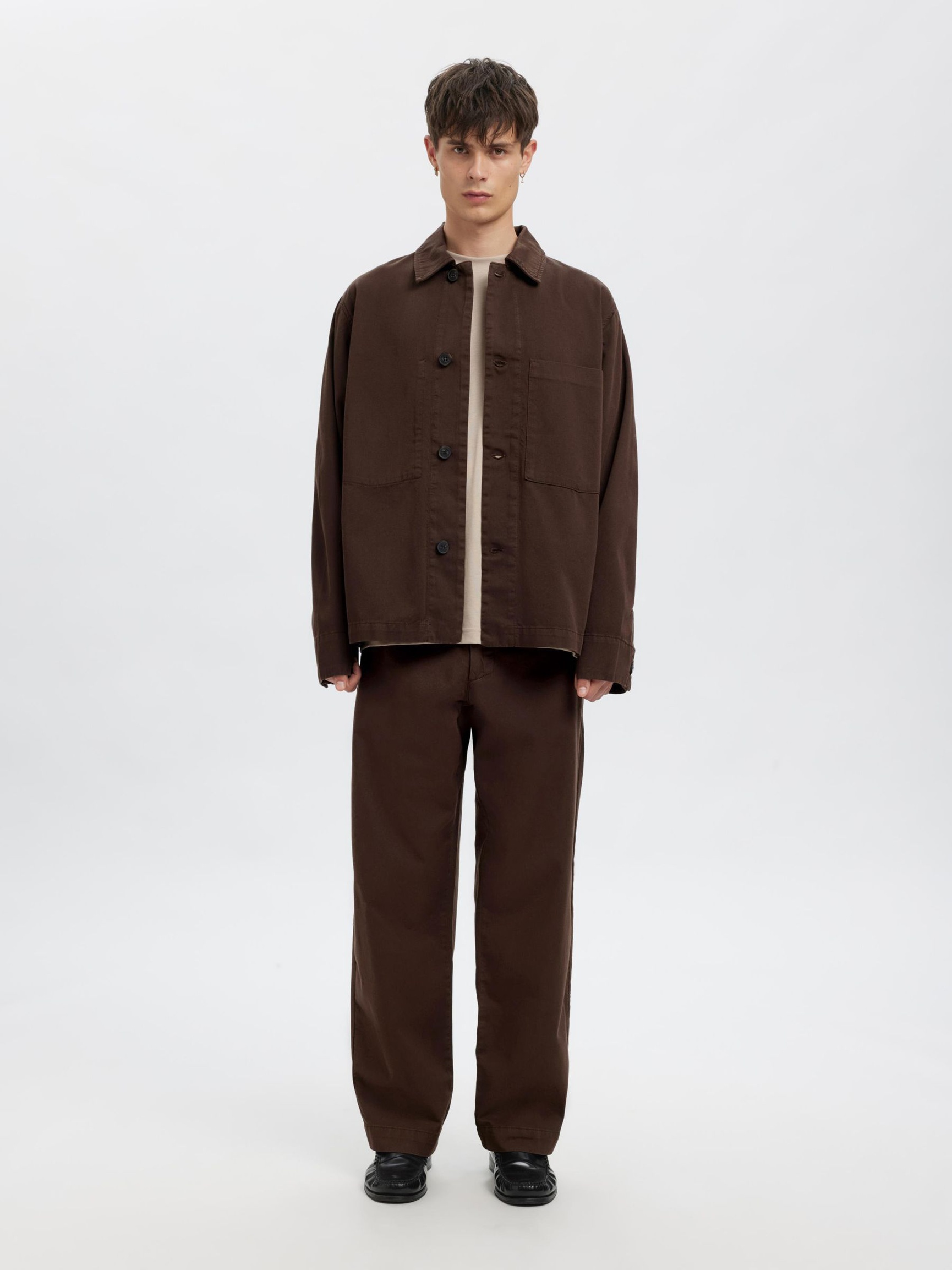 RELAXED FIT OVERSHIRT, Delicioso, highres