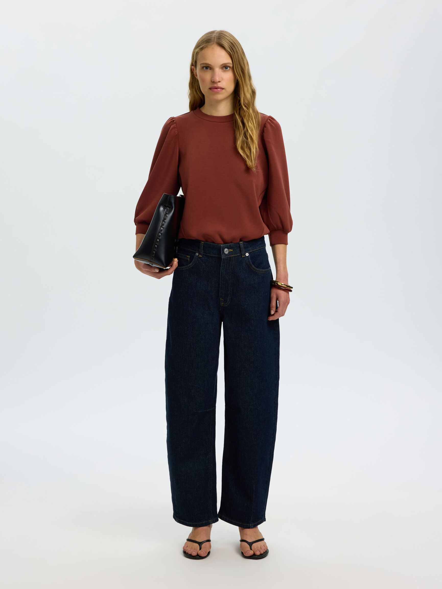 POFMOUW SWEATSHIRT, Cherry Mahogany, highres