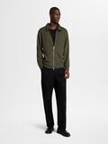 Selected VISCOSE BLEND CARDIGAN, Forest Night, highres - 16096685_ForestNight_008.jpg