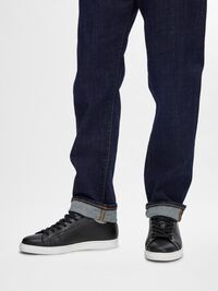LEER SNEAKERS, Black, highres