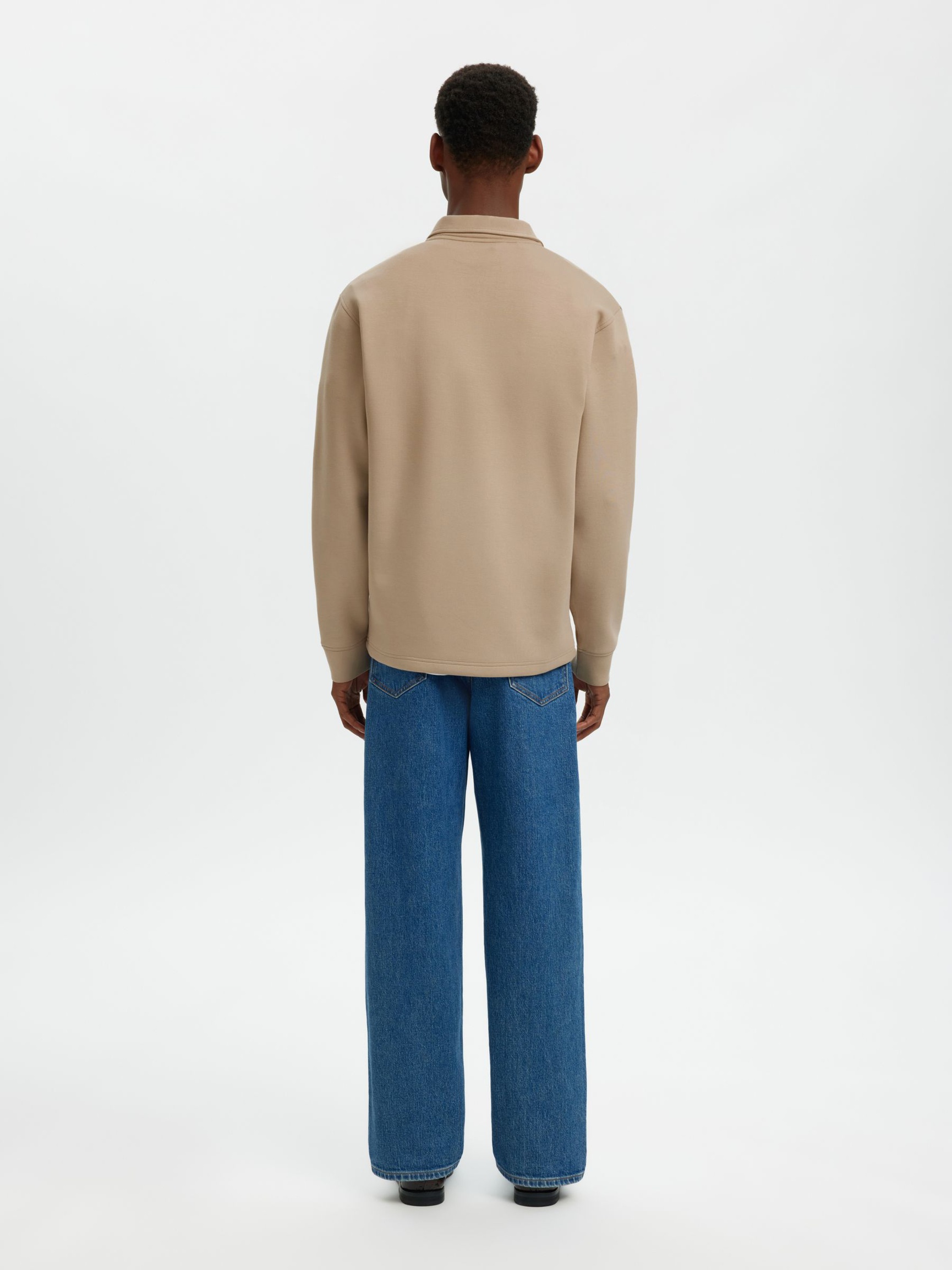 FAÇON POLO SWEAT-SHIRT, Pure Cashmere, highres