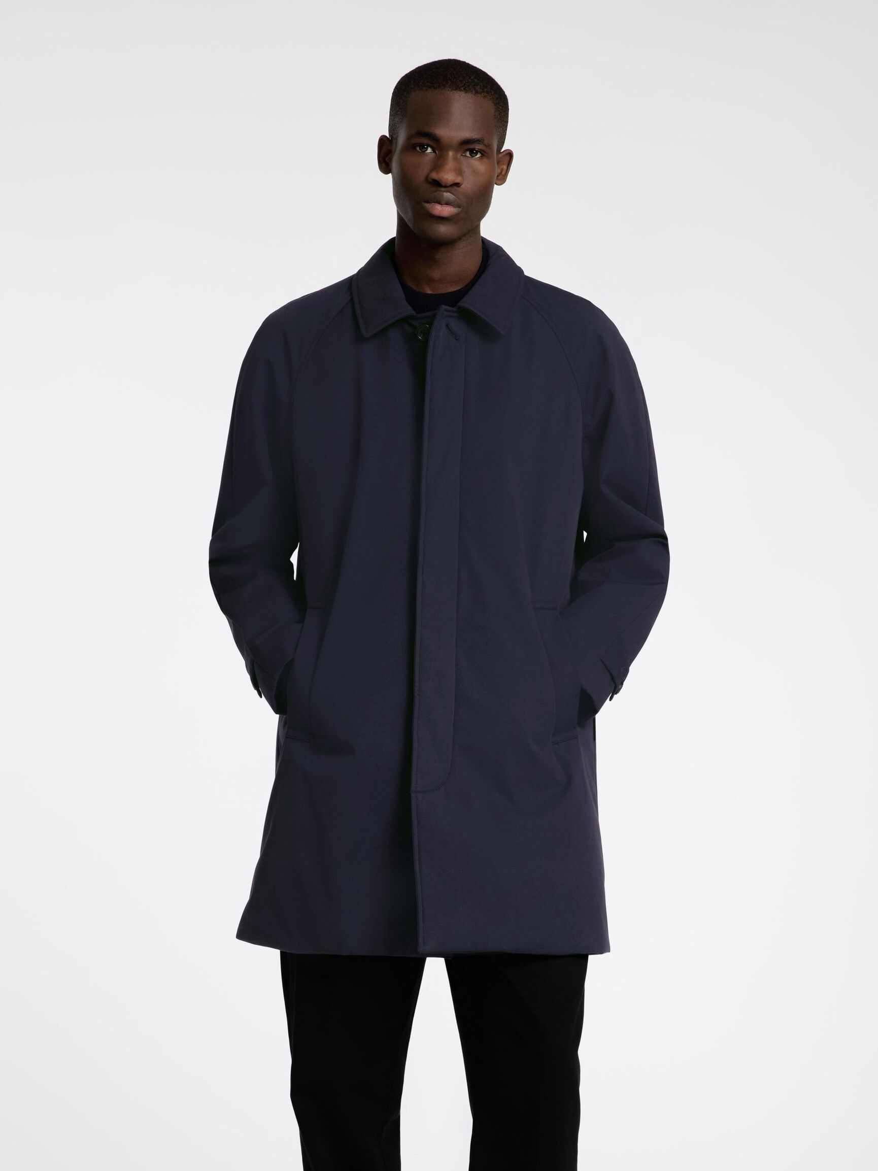 KLASSISCHER WATTIERTE JACKE, Sky Captain, highres