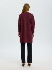LANGE STRICKJACKE, Tawny Port, highres