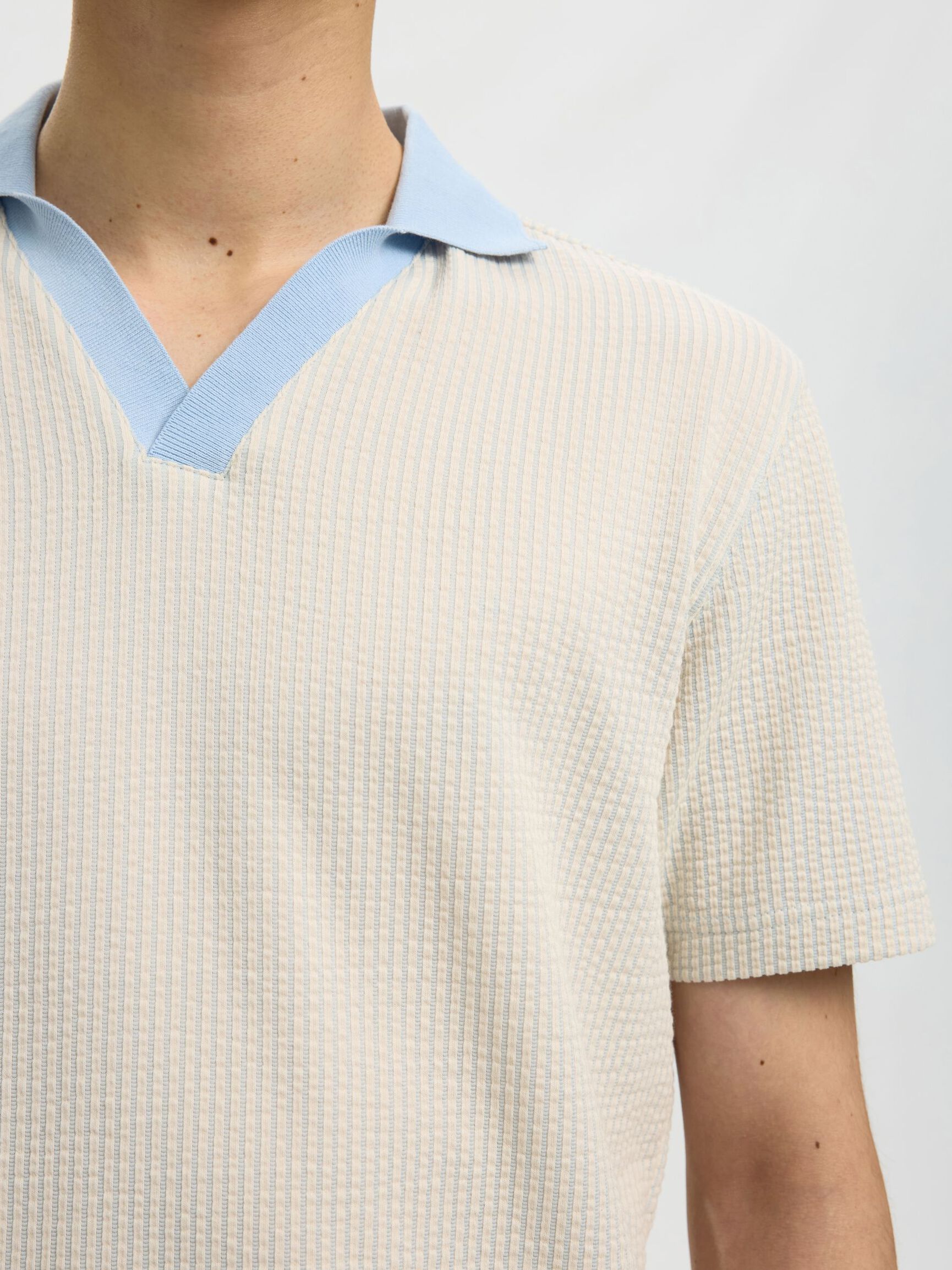 REGULAR FIT POLO SHIRT, Birch, highres