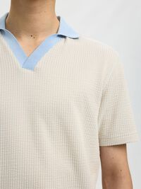 REGULAR FIT POLO SHIRT, Birch, highres