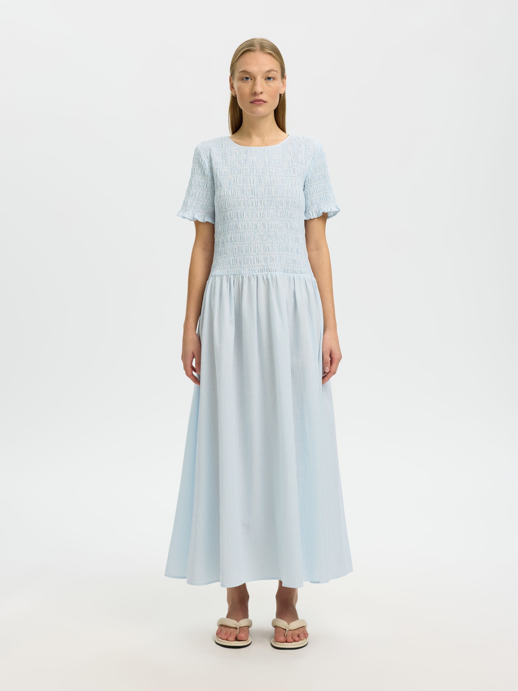 VESTITO MIDI, Cashmere Blue, highres