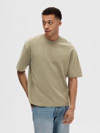 LOOSE FIT T-SHIRT, Vetiver, highres