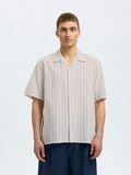 Selected LINNENMIX OVERHEMD MET KORTE MOUWEN, Pure Cashmere, highres - 16092978_PureCashmere_1175226_003.jpg