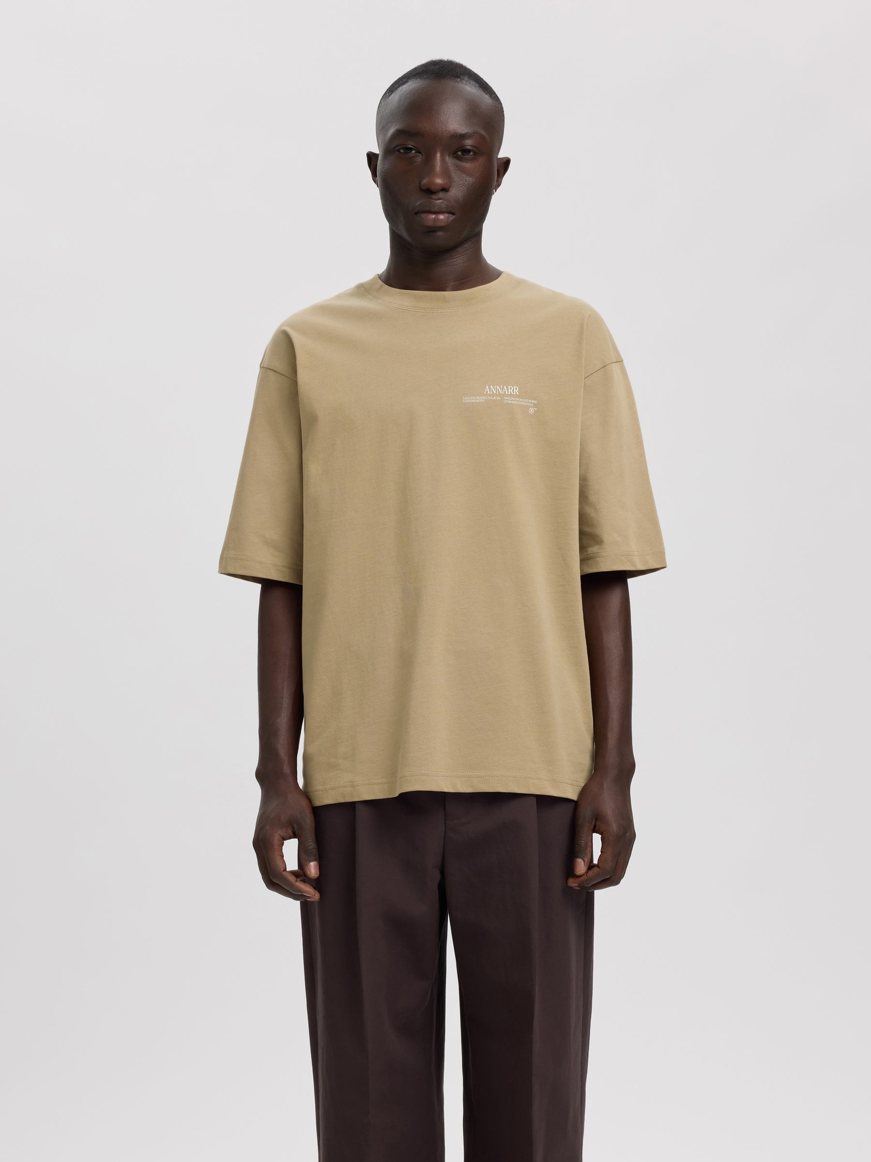 T-SHIRT, Weathered Teak, highres