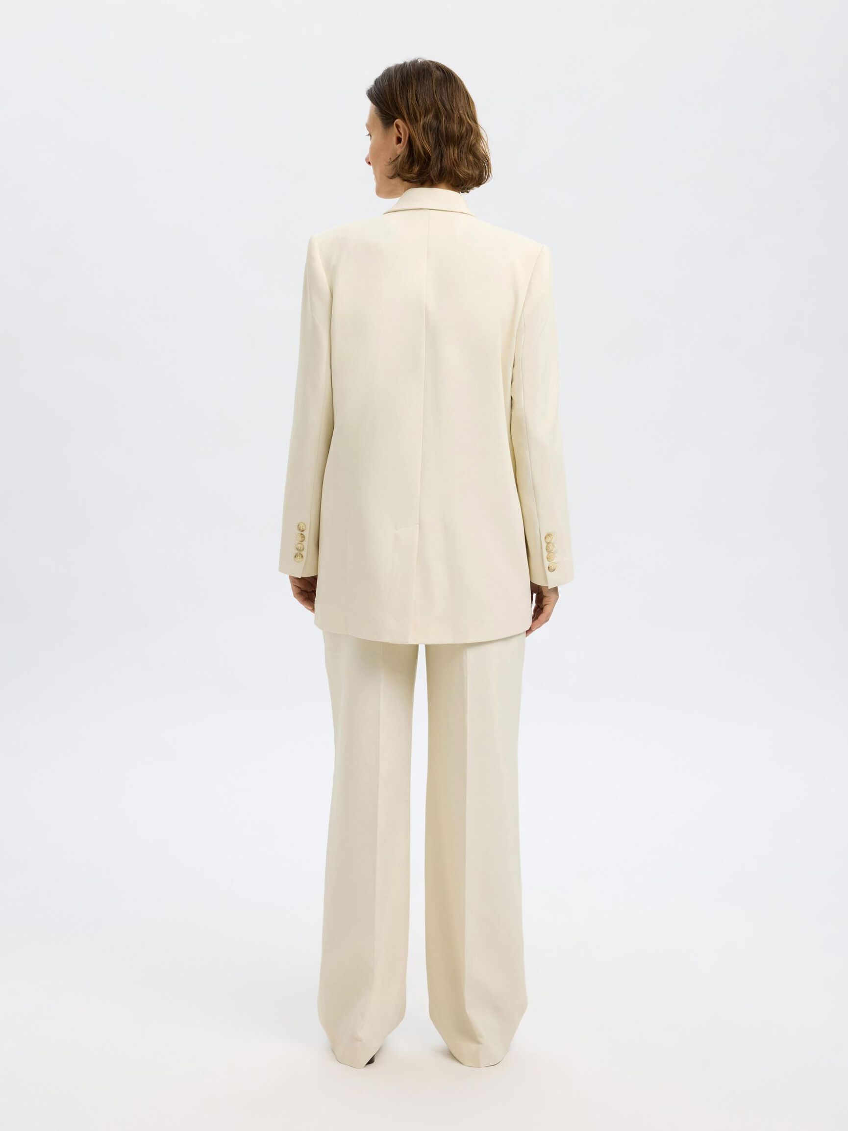 RELAXED FIT  SINGLE-BREASTED BLAZER, Birch, highres