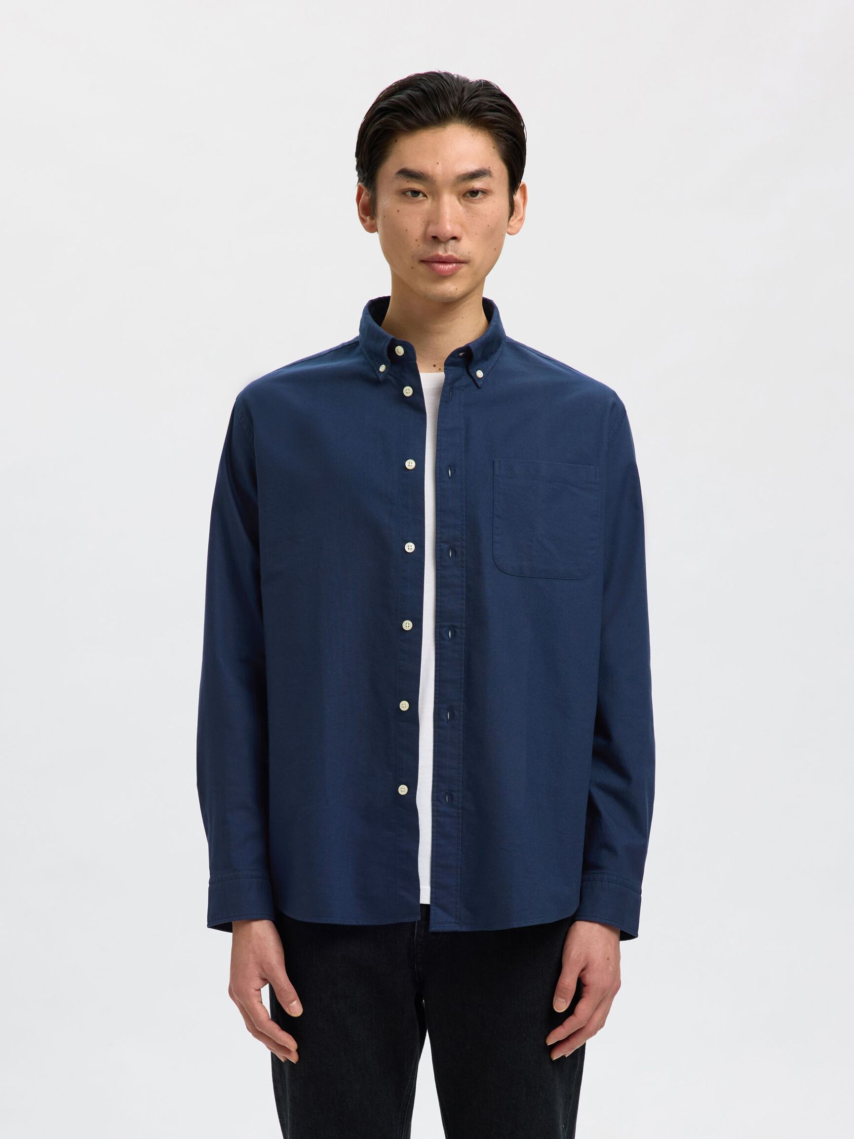 OXFORD SHIRT, Moonlit Ocean, highres