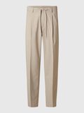 Selected VISCOSEMIX PLOOIEN BROEK, Pure Cashmere, highres - 16094358_PureCashmere_001.jpg