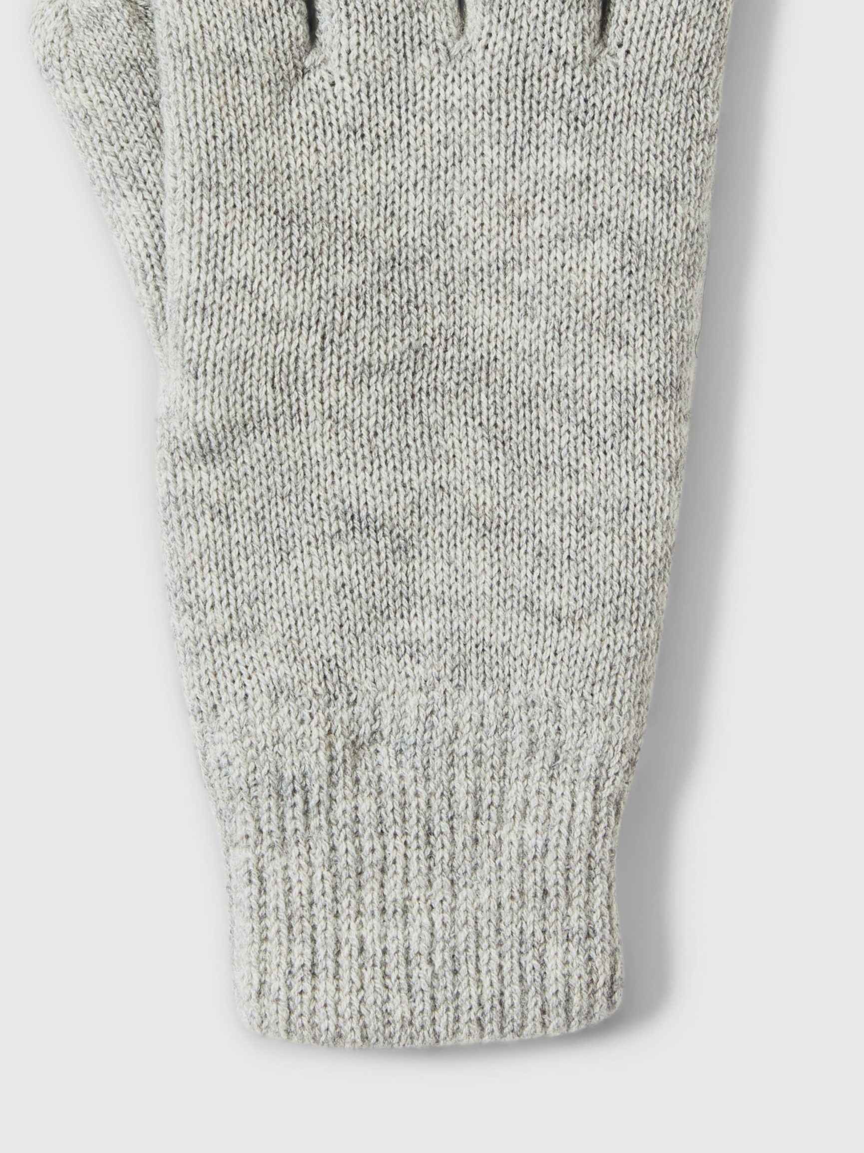 GUANTI, Light Grey Melange, highres