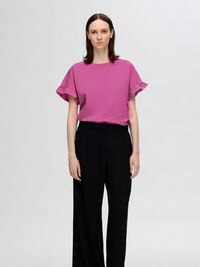 GERÜSCHTES T-SHIRT, Phlox Pink, highres