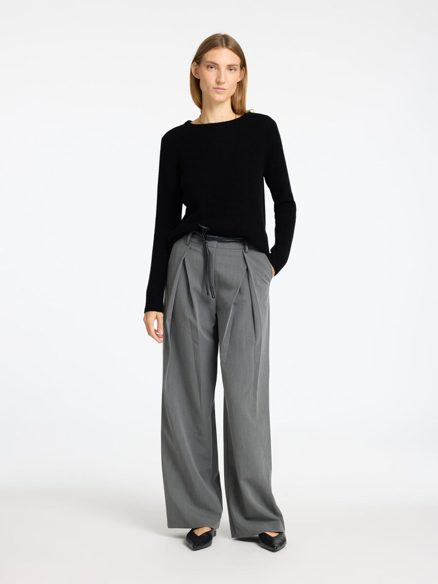 Selected 100% CACHEMIRE PULL, Black, highres - 16092658_Black_005.jpg