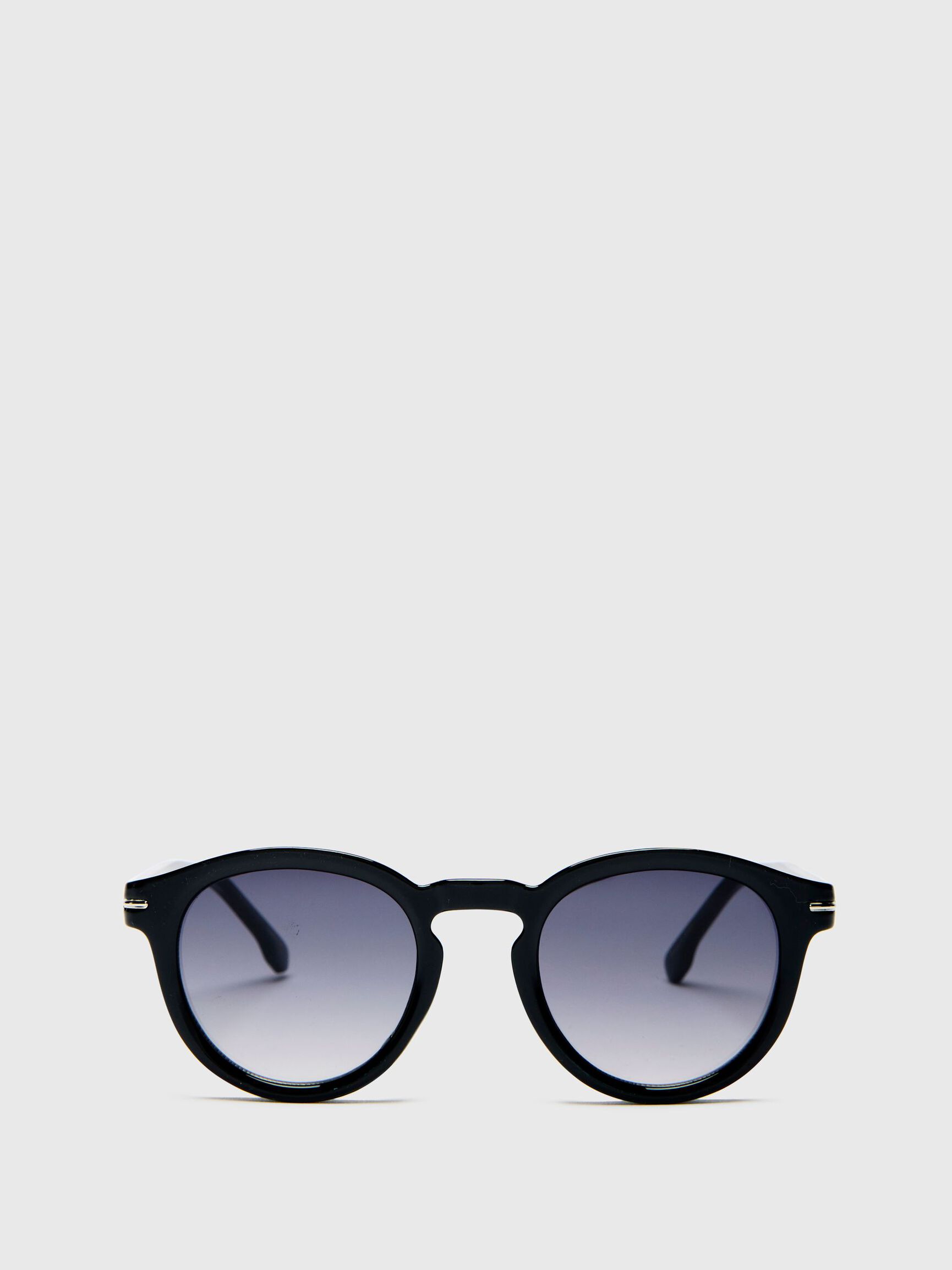 RUNDE SONNENBRILLE, Black, highres