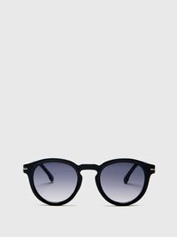 RUNDE SONNENBRILLE, Black, highres