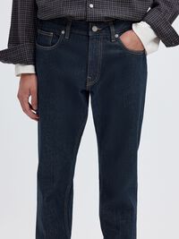 175 SLIM FIT JEANS, Dark Blue Denim, highres