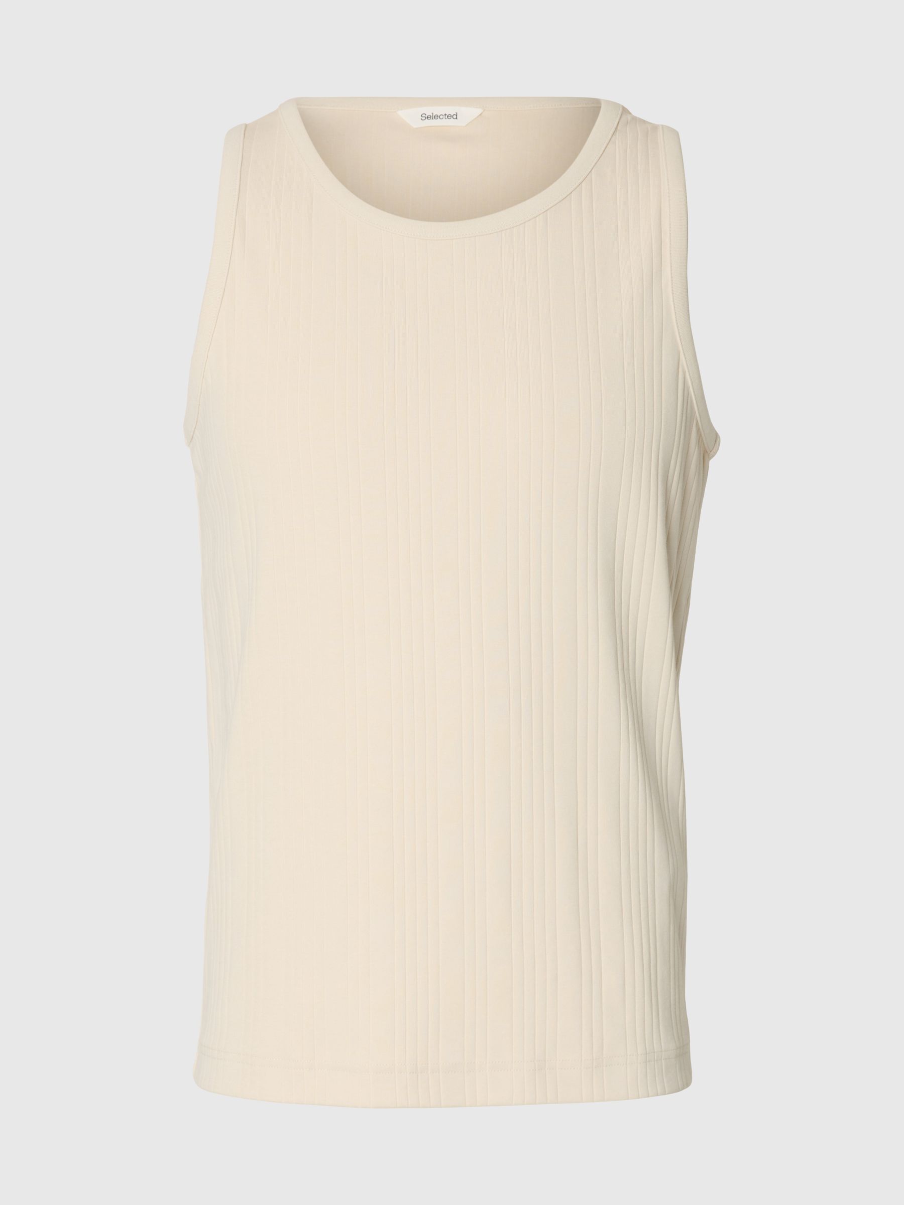 REGULAR FIT TANK TOP, Birch, highres