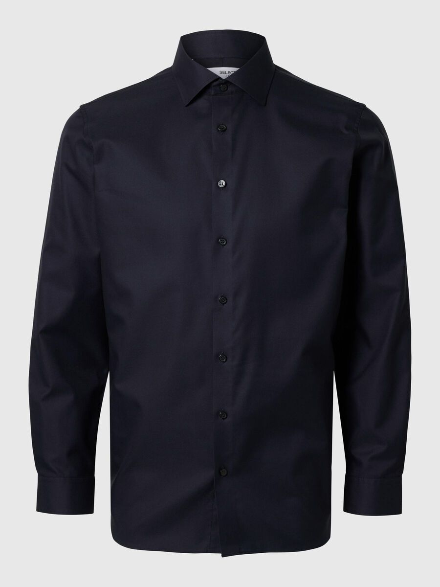 Selected 100% BAUMWOLL SLIM FIT HEMD, Sky Captain, highres - 16096543_SkyCaptain_001.jpg
