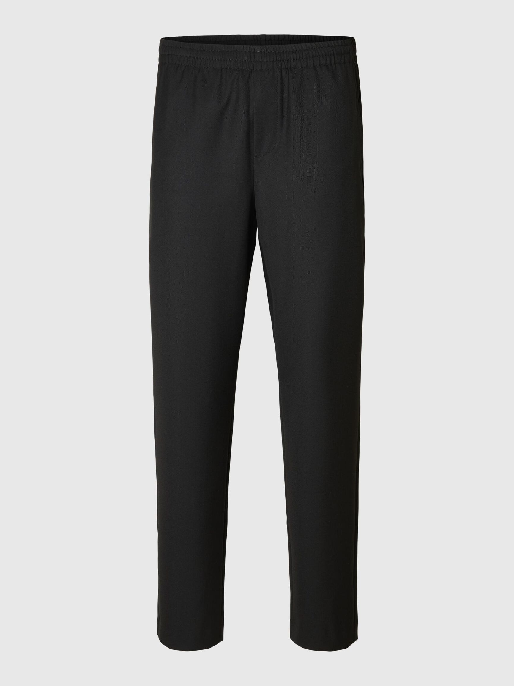 196 STRAIGHT-LEG BROEK, Black, highres