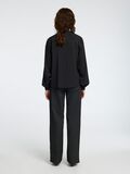 Selected VISCOSEMIX SHIRT MET LANGE MOUWEN, Black, highres - 16096259_Black_004.jpg