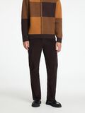 Selected CORDUROY STRAIGHT-LEG TROUSERS, Chocolate Torte, highres - 16090142_ChocolateTorte_003.jpg