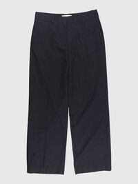 TAILORED BUKSER, Black, highres