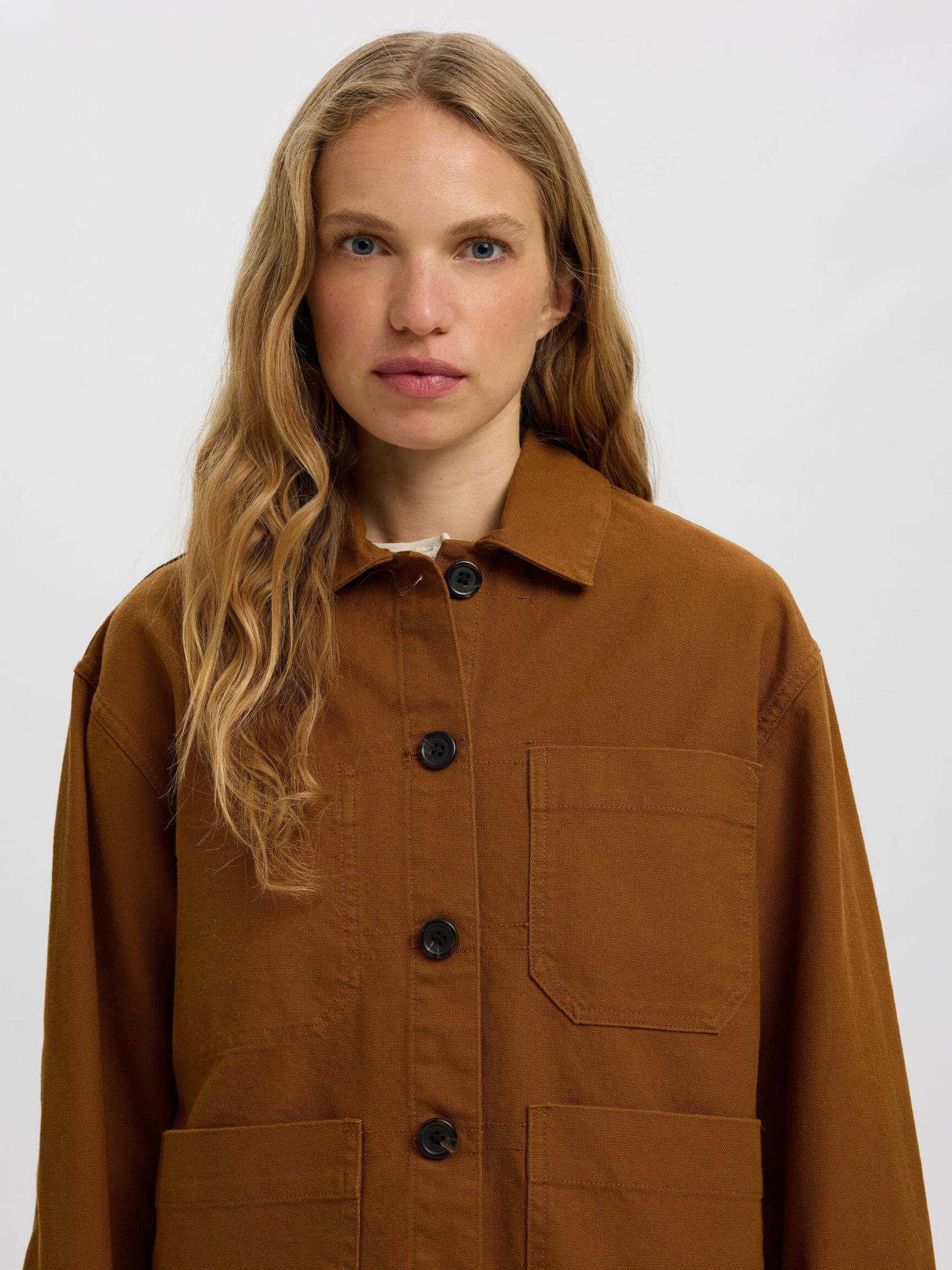 RELAXED FIT WORKER JAKKE, Monks Robe, highres