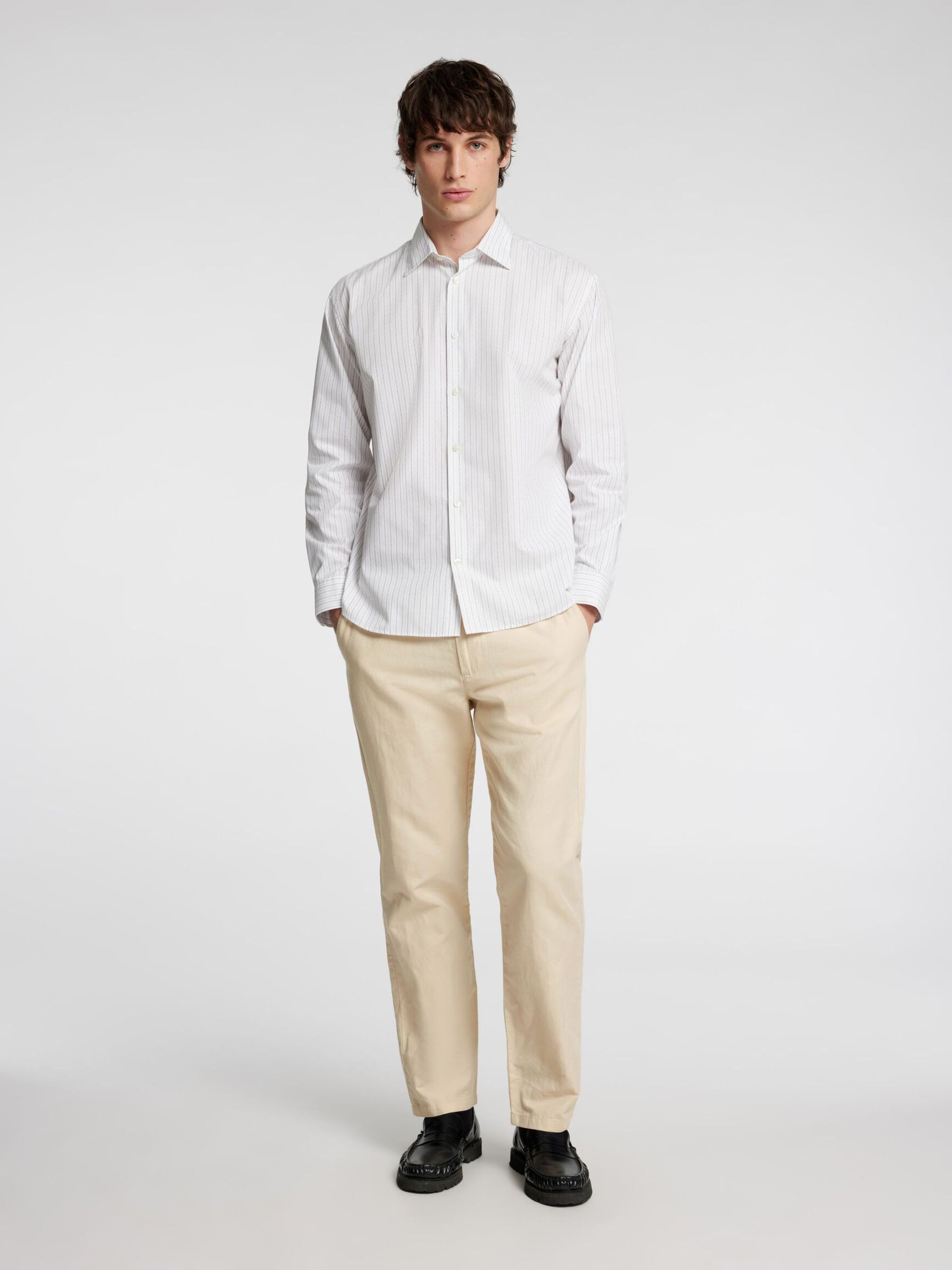 PANTALONI, Oatmeal, highres