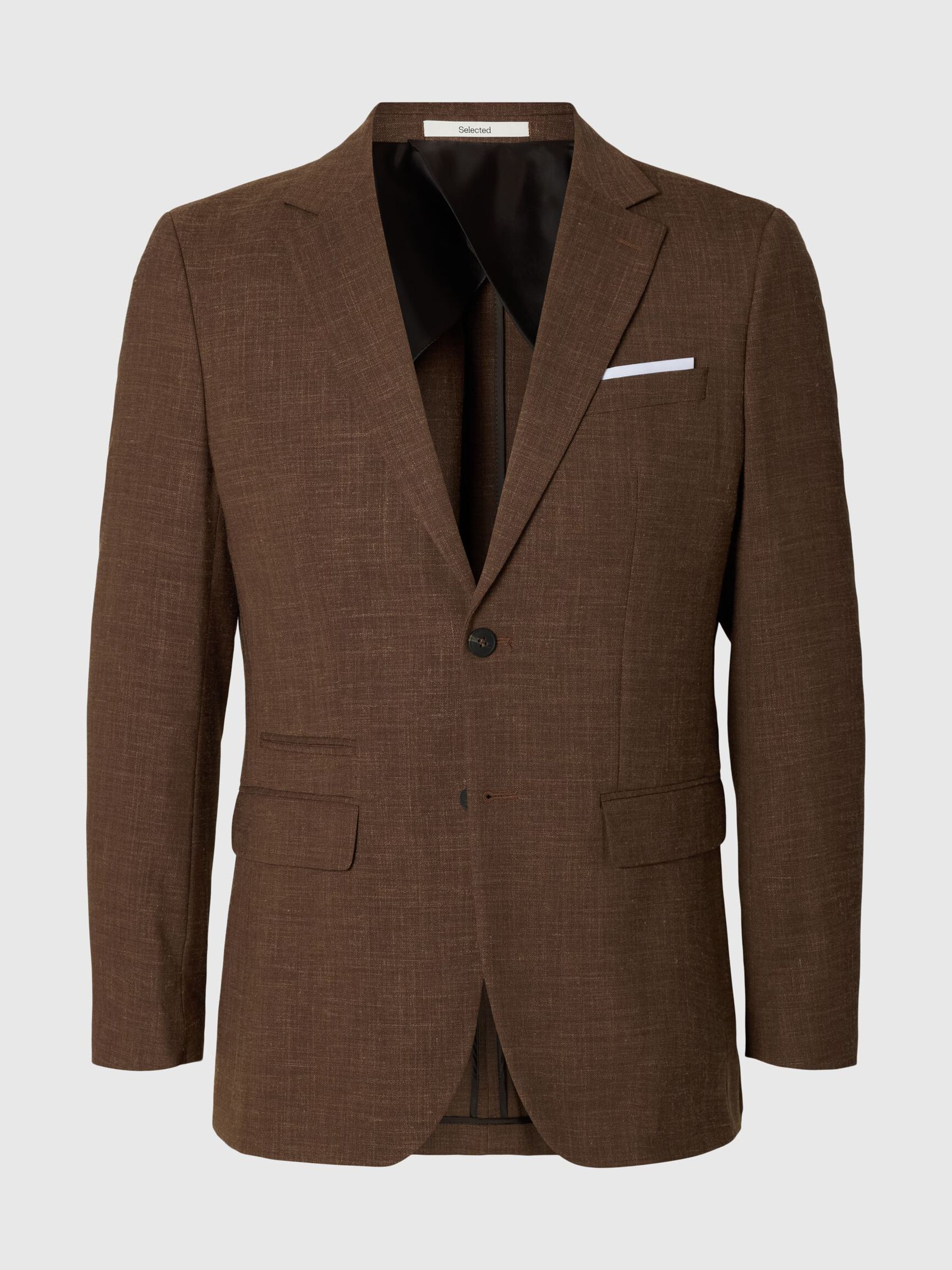 SLIM FIT SINGLE-BREASTED BLAZER, Delicioso, highres