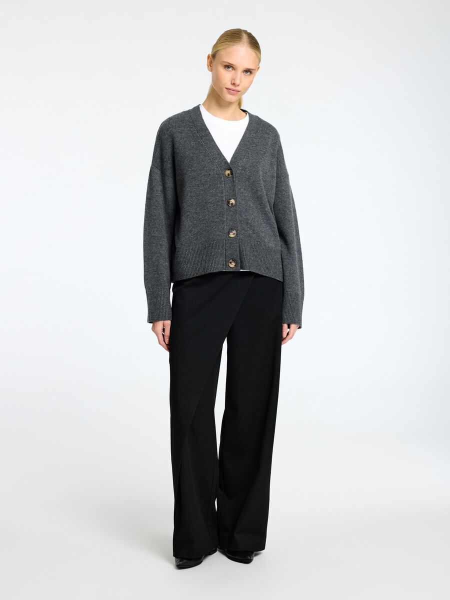 Selected WOLLGEMISCH STRICKJACKE, Medium Grey Melange, highres - 16096553_MediumGreyMelange_005.jpg