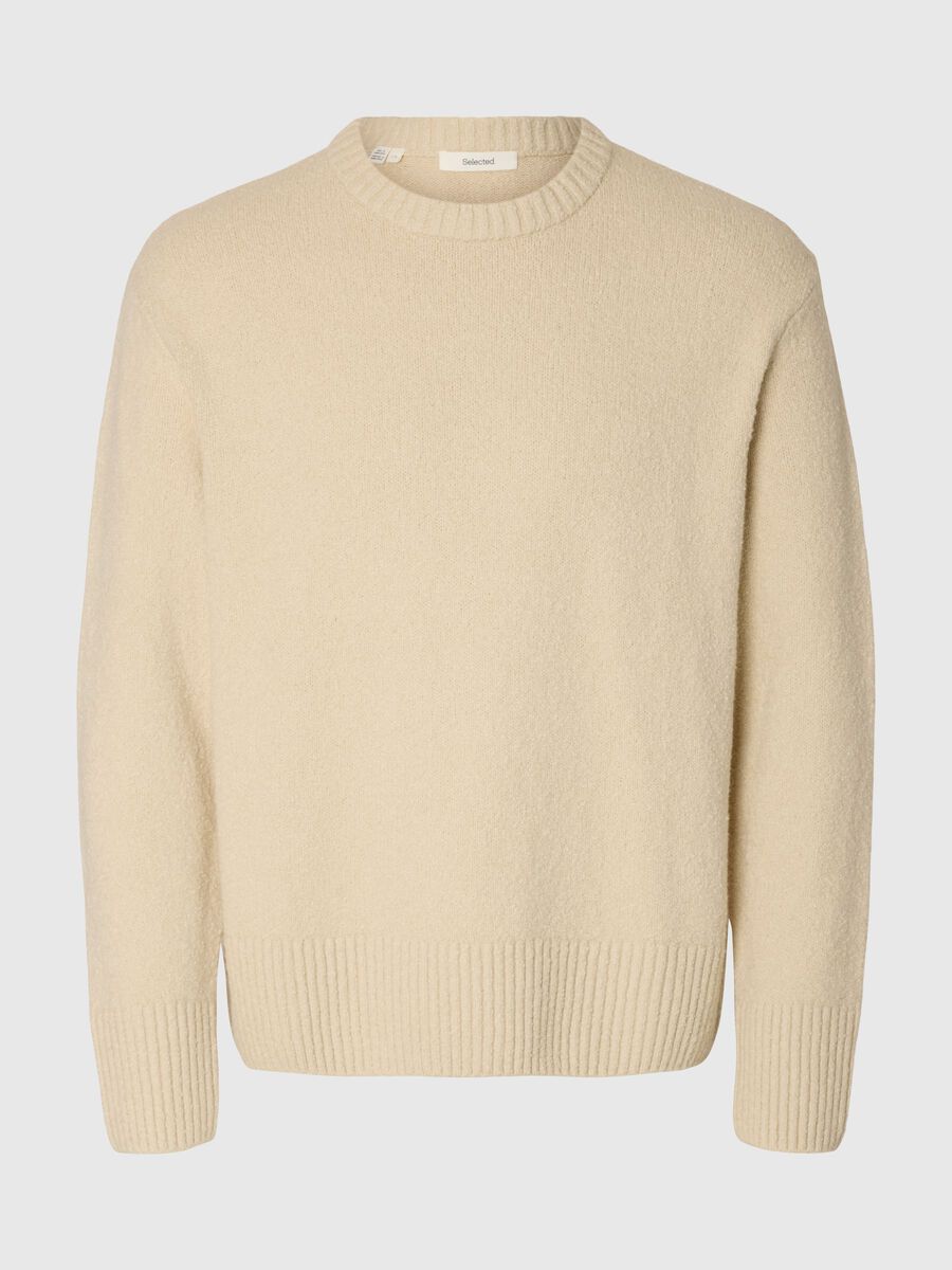 Product tile image - CORTE RELAJADO JERSEY DE PUNTO, Oatmeal | 16101405_Oatmeal