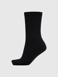 Selected BASIC RIBBED SOCKS, Black, highres - 16093439_Black_001.jpg