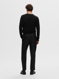 100% HANF HOSE, Black, highres