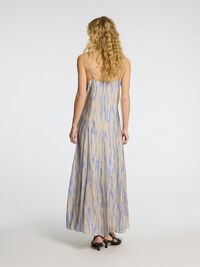 VISKOSEMIX TRÄGER MAXIKLEID, Birch, highres