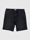 Selected DISTRESSED DENIM SHORTS, Black Denim, highres - 80000182_BlackDenim_001.jpg