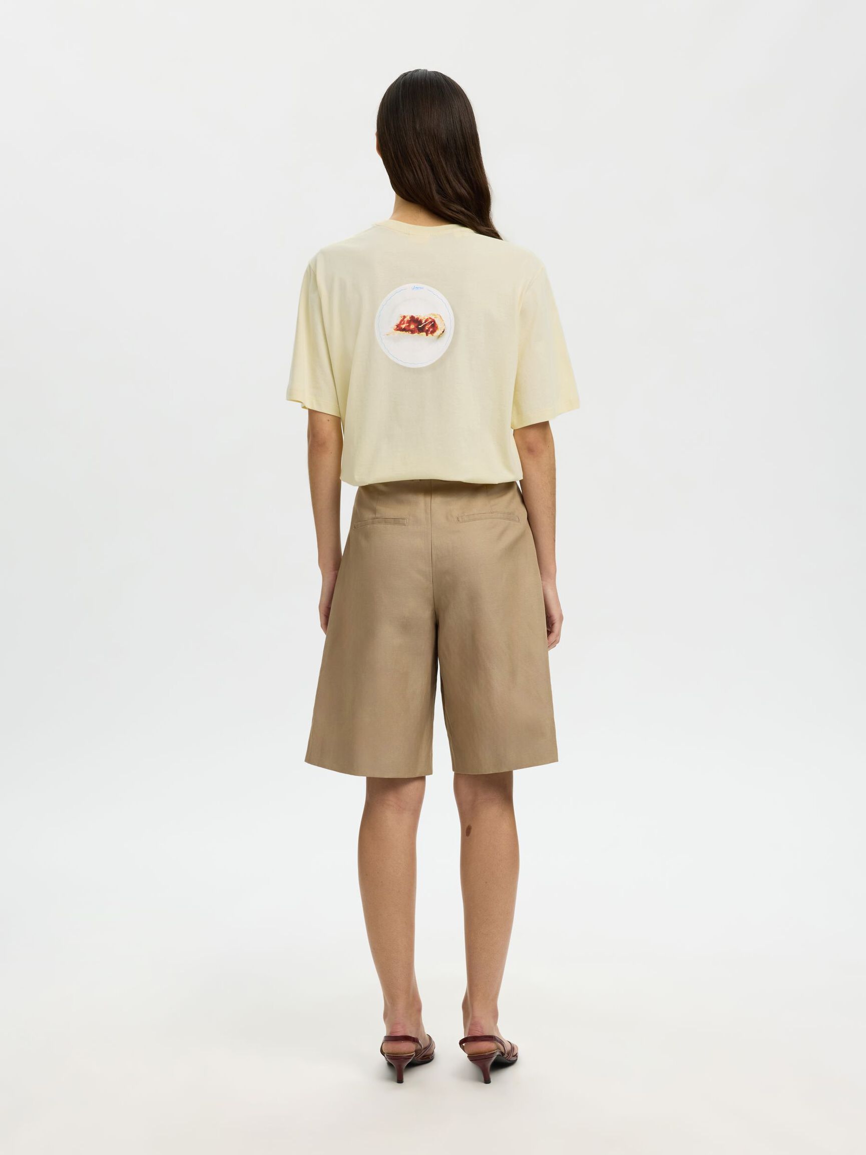 REGULAR FIT PRINT T-SHIRT, Afterglow, highres