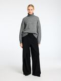 Selected WOLLGEMISCH ROLLKRAGEN PULLOVER, Medium Grey Melange, highres - 16097967_MediumGreyMelange_005.jpg
