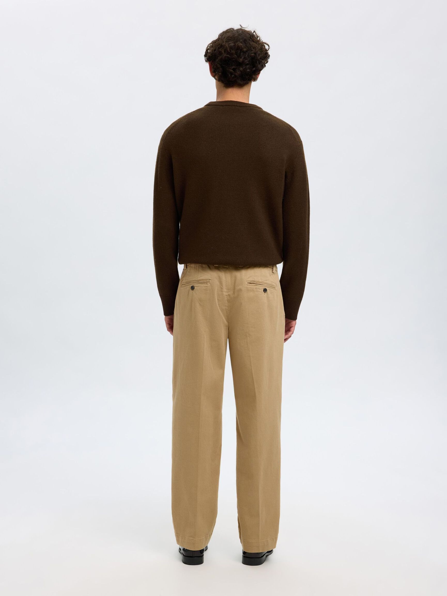 220 LOOSE-FIT BROEK, Kelp, highres