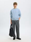 Selected 100% COTTON SWEATSHIRT, Cashmere Blue, highres - 16099829_CashmereBlue_008.jpg