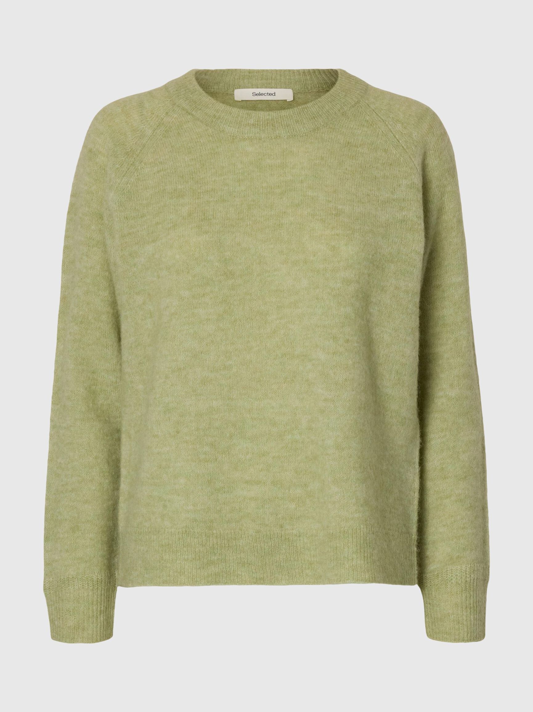 WOOL BLEND JUMPER, Lint, highres