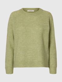 WOOL BLEND JUMPER, Lint, highres
