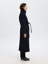 WOOL BLEND  COAT, Sky Captain, highres