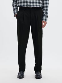 190 TAPERED  TROUSERS, Black, highres