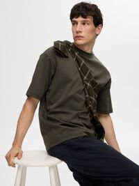 LOOSE FIT T-SHIRT, Forest Night, highres