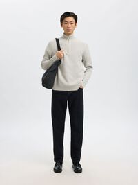 SWETER, Light Grey Melange, highres
