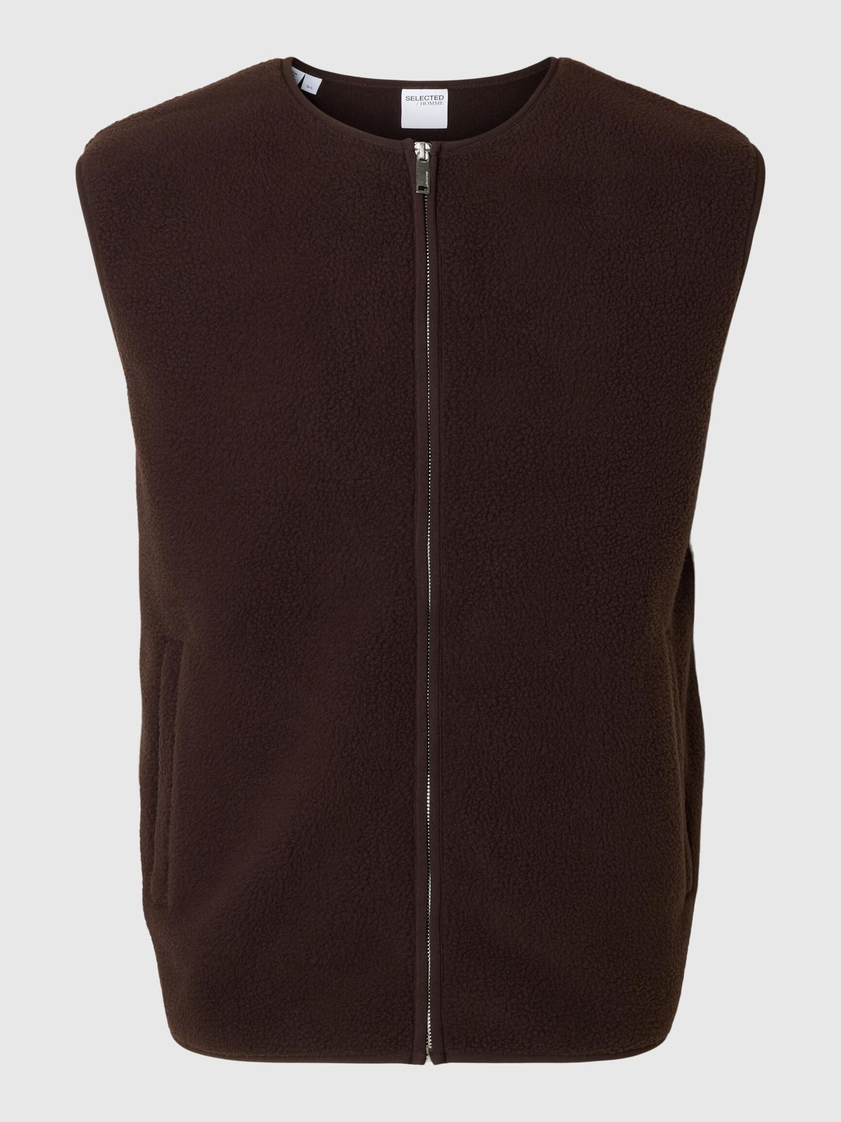 TEDDY VEST, Chocolate Torte, highres